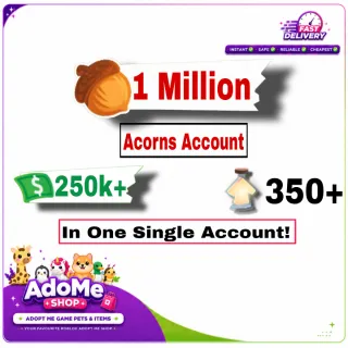 1 Million Acorns Account Adopt Me