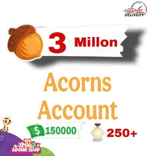 3 million Acorns Account Adopt Me