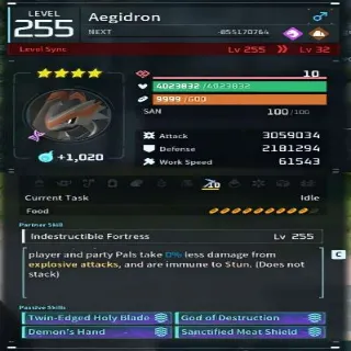 Palworld Aegidron