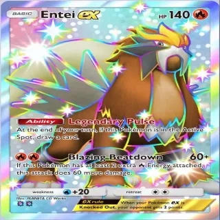 PTCGP [ENG] 2 Star Shiny Entei Ex