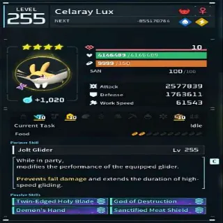 Palworld Celaray Lux