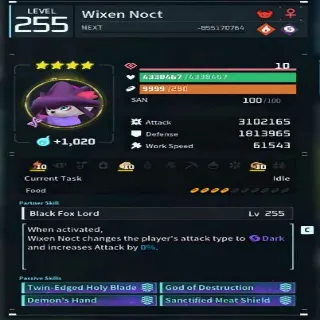 Palworld Wixen Noct