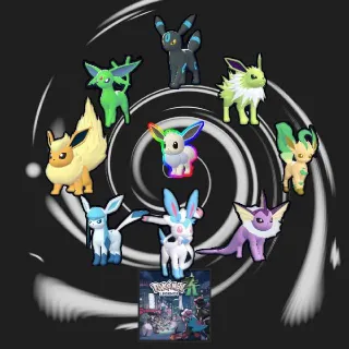 Pokémon ZA 9x Eeveelution with Items