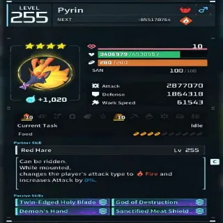 Palworld Pyrin