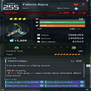 Palworld Faleris Aqua