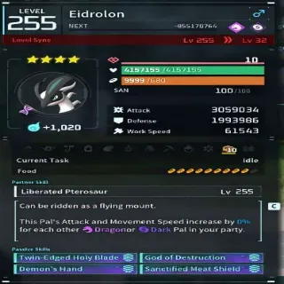Palworld Eidrolon