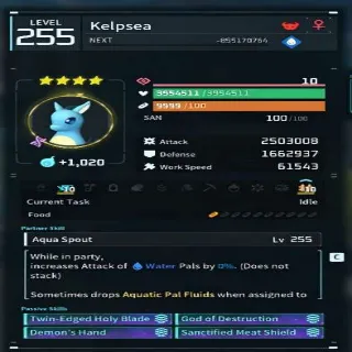Palworld Kelpsea