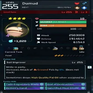 Palworld Dumud