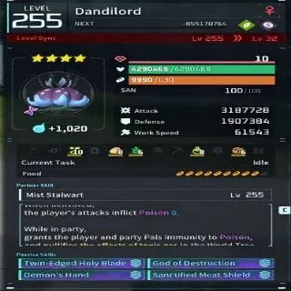 Palworld Dandilord