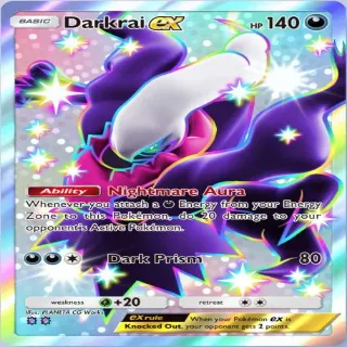 PTCGP [ENG] 2 Star Shiny Darkrai Ex