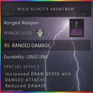 Rs DragonWild Modded Wild Scout's ShortBow