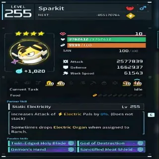 Palworld Sparkit