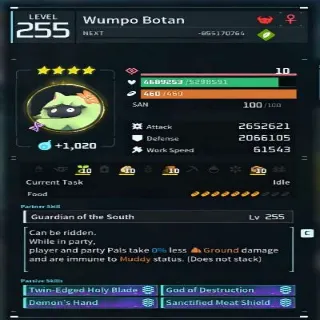 Palworld Wumpo Botan
