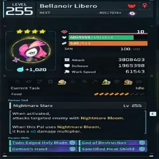 Palworld Bellanoir Libero