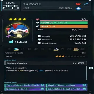 Palworld Turtacle