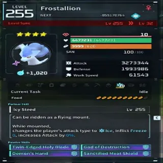 Palworld Frostallion