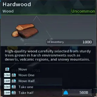 Palworld 1000x Hardwood