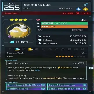 Palworld Solmora Lux