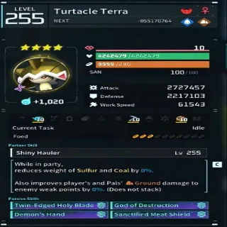 Palworld Turtacle Terra