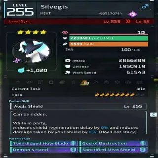 Palworld Silvegis