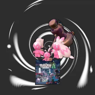 Pokémon ZA 3x Shiny Tinkaton with Items