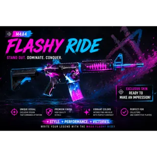 Counter Blox M4A4 FLASHY RIDE