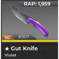 GUT KNIFE VIOLET