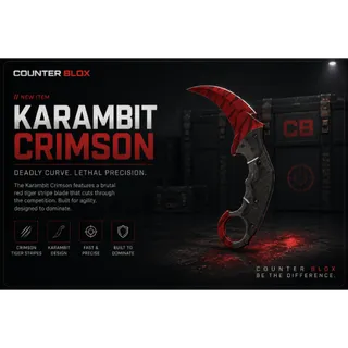 KARAMBIT CRIMSON