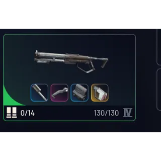 Il Toro IV*1 （130/130+Shotgun Muzzle 3+Horizontal Grip+Extended Magazine 3+Kinetic Converter）