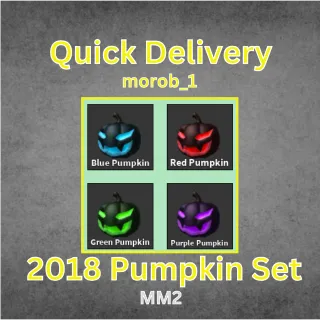 MM2 Pumpkin 2018 Set