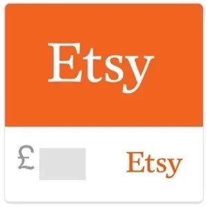£50 Etsy Gift Card ( 2* 25£ )- UK Redemption 
