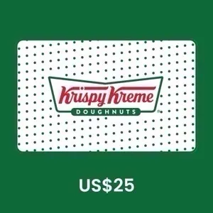 $25.00 USD Krispy Kreme Egift Card