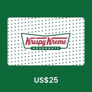 $25.00 USD Krispy Kreme Egift Card