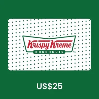 $25.00 USD Krispy Kreme Egift Card