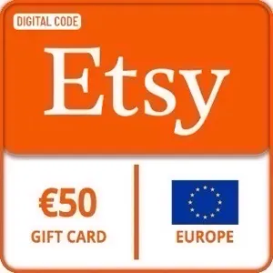 €50.00 EUR Etsy gift card - EUROPE Redemption