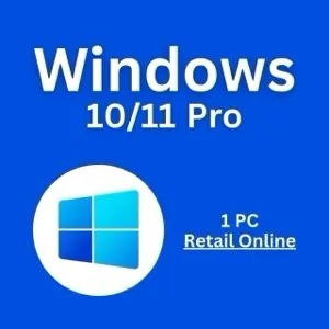  Windows 10 & 11 Pro Retail Key 🔑 –| Lifetime Activation ✅