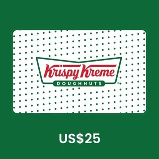 $25.00 USD Krispy Kreme Egift Card