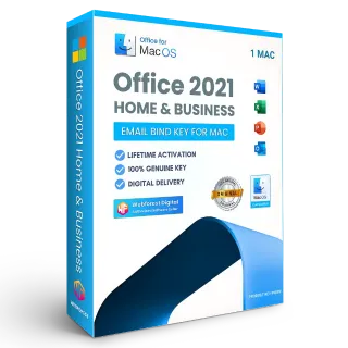 Office 2021 Home & Business 1 MAC BIND KEY