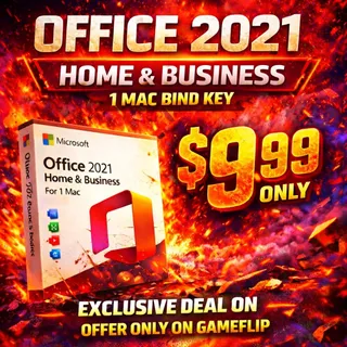 Office 2021 Home & Business 1 MAC BIND KEY