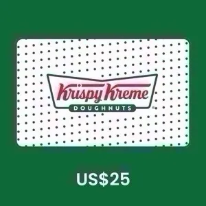 $25.00 USD Krispy Kreme Egift Card