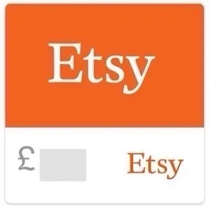 £25.00 Etsy Gift Card - UK Redemption