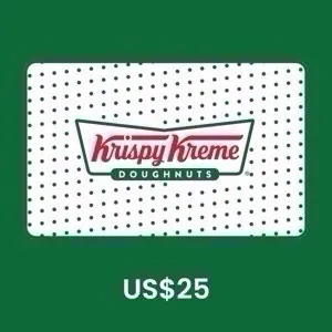 $25.00 USD Krispy Kreme Egift Card