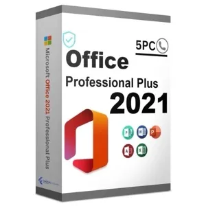 Office 2021 Pro Plus 5PC [Retail Online Key]