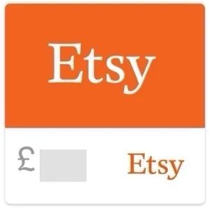 £50 Etsy Gift Card ( 2* 25£ )- UK Redemption 