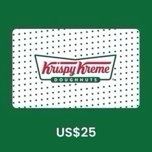 $25.00 USD Krispy Kreme Egift Card