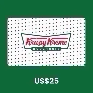 $25.00 USD Krispy Kreme Egift Card