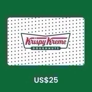 $25.00 USD Krispy Kreme Egift Card