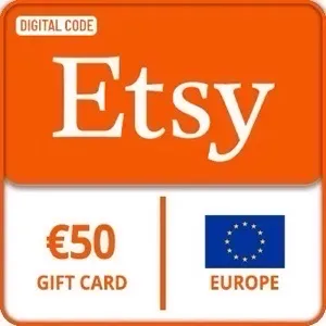€50.00 EUR Etsy gift card - EUROPE Redemption