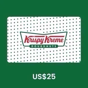 $25.00 USD Krispy Kreme Egift Card