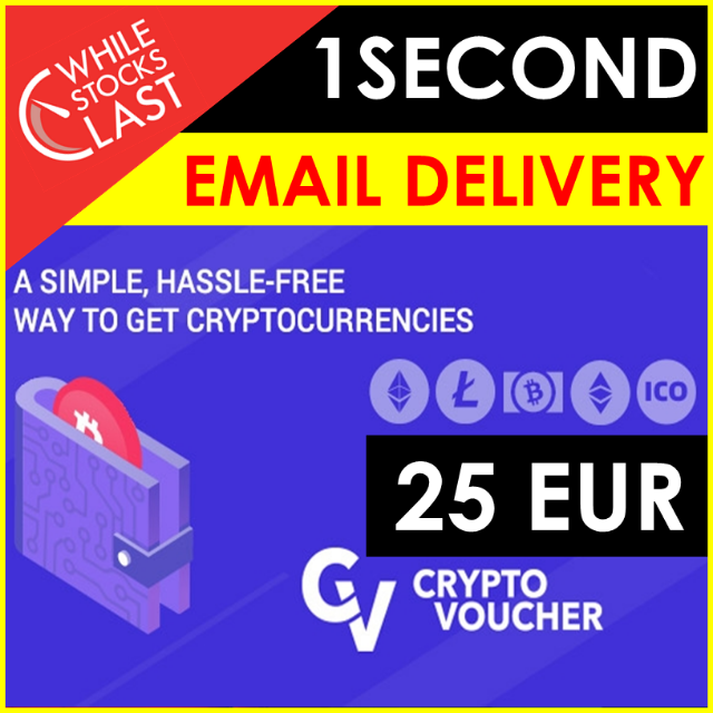 25 00 C!   rypto Voucher Bitcoin Ethereum Litecoin Key Global Region Free Instant !   Delivery Gameflip - 